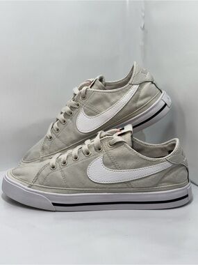 Nike Court Legacy Canvas Women's Size 7 'Light Bone' Sneakers CZ0294-002